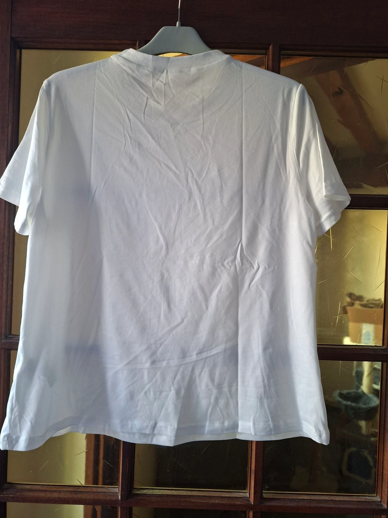Short-sleeved cherry print T-shirt - Size L – photo 3